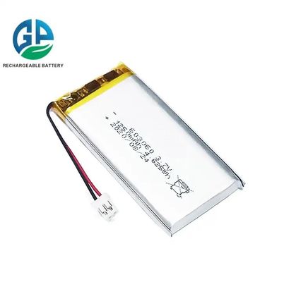 Oplaadbare 603060 1250mAh 3,7V polymer lithiumbatterij KC IEC62133 Goedgekeurd