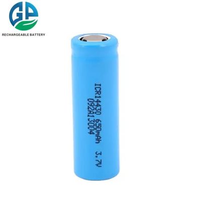 3.7V 650mAh LFP-batterij met 2000 cycli - 14430 oplaadbare LiFePO4-batterij KC CB IEC goedgekeurd