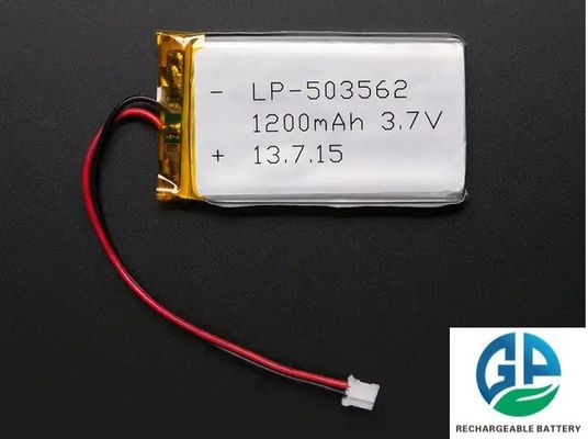 503562 3.7V 1200mAh Lithium Polymeer Batterijpakket KC CB IEC62133 Goedgekeurde Oplaadbare Lipo Batterij