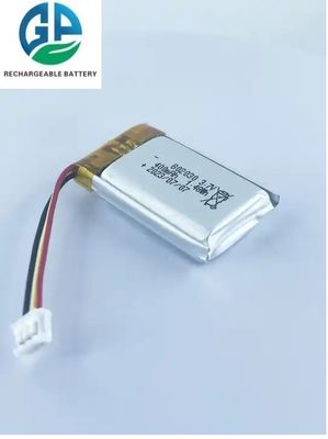 3.7V 400mAh oplaadbare Lithium Polymer Battery Pack met 500 keer de levensduur