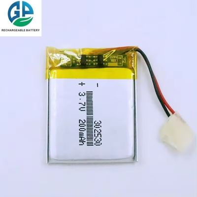 302530 3.7V 200Mah Lithiumbattery oplaadbaar KC UN38.3 Gecertificeerd
