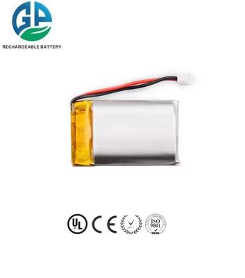 3.7V Li Polymer Battery Power Bank Long Cycle KC Goedgekeurd 752030 400mAh voor schoonheidsapparaat