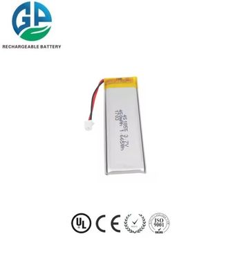 3.7V 450mAh 500 Times Cycle Life Lithium Polymer Battery Pack Oplaadbare Lipo-batterij voor Smart Watch