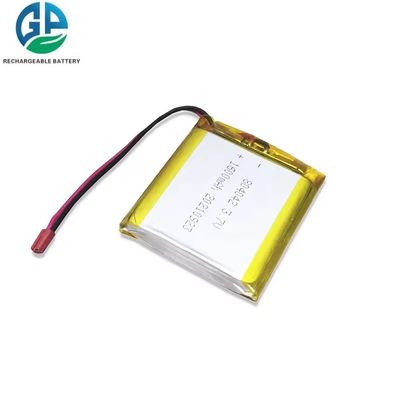 KC IEC62133 Goedgekeurd 3.7V 1600mAh oplaadbare Lithium Polymer Battery Lipo Battery Pack