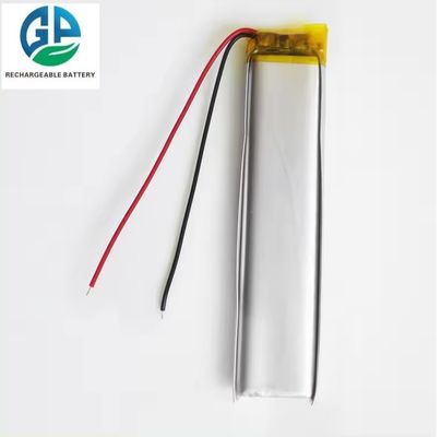 Hoge kwaliteit voor verwarmingsapparaten Oplaadbare 3.7v 752080 1500mah Lithium Ion Polymer Lipo Battery