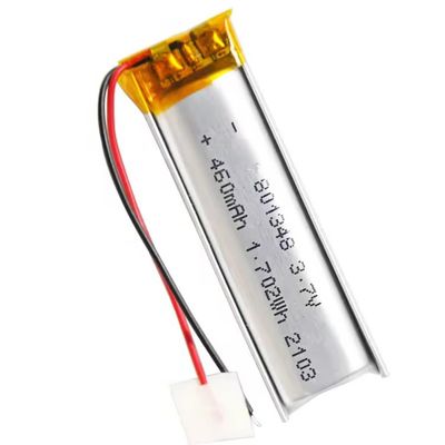 KC goedgekeurd Lipo batterij 3.7V 460mah 801348 Polymer Li-ion batterij Lithium Polymer batterij