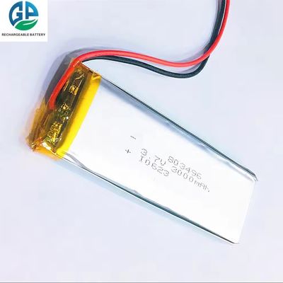 Hoge ontladingssnelheid 30C 3000mAh 3.7V Lithium-polymeer accupack Lipo-accu voor afstandsbediening