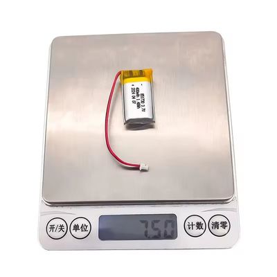 Hoge Capaciteit 3.7V 400mAh 500 keer Oplaadbare Lithium Polymeer Batterij voor Koptelefoons