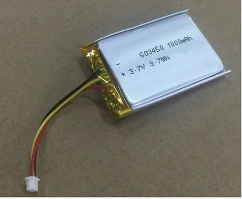 Schoonheidsapparaat Li Polymer Battery 573450/553450/503450/603450-1000~1200mAh Oplaadbare Lipo Battery