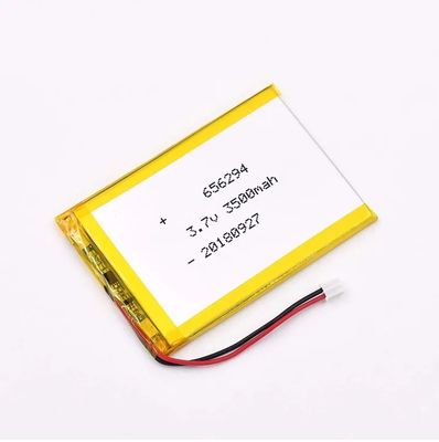Hoogvermogen Li-ion polymeer lipo 3.7V 4000mAh 656294 of aangepaste High Capacity Lithium Ion Polymer Battery