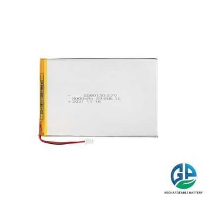 Lithium-ion-polymer oplaadbare Lipo-accu 6080130 8000mAh 3.7V oplaadbare Li-polymer accu