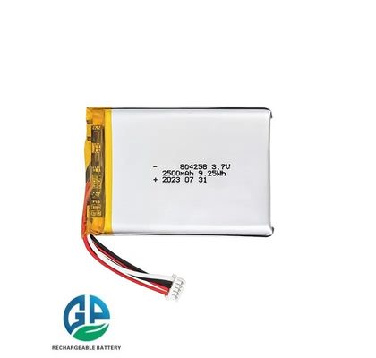 KC oplaadbare lithium-ion-polimeerbatterij Li-ion-lipo-batterij 804258 2500mAh 3.7V lithium-ion-polimeerbatterij