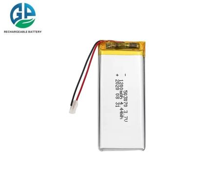 KC Goedgekeurd 1200mAh 3.7v Lipo-batterij oplaadbaar 503070 1200mAh 3.7V gebogen Li-Ion Polymer-batterij