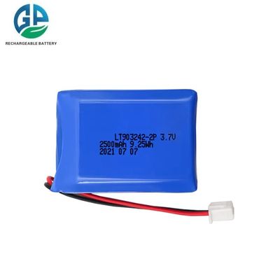 KC UL 903242-2P Li-ion oplaadbare batterij 3.7V 2500mah Cylindrische batterijcel
