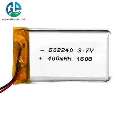 602240 3,7V 400mAh Lithium Polymer Battery Oplaadbare LiPo-batterij voor schoonheidsapparaten