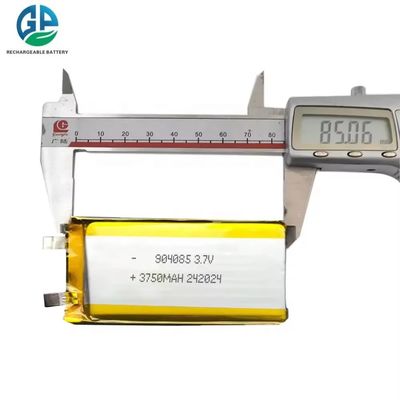 904085 3.7v 3750mah Li-po Rc batterij 904085 3.7v 3750mah Li-po Rc batterij 904085 3.7v 3750mah Lithiumcel3.7v 3750mah Lithiumcel Lithiumpolymerbatterij Hoog vermogen