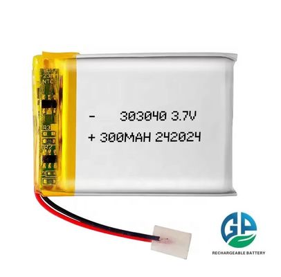 Oplaadbare KC Power Tool Battery 3.7v 320mah 303040 Voor Robotic Sweeper Oplaadbare Li Ion Cell Lipo Battery