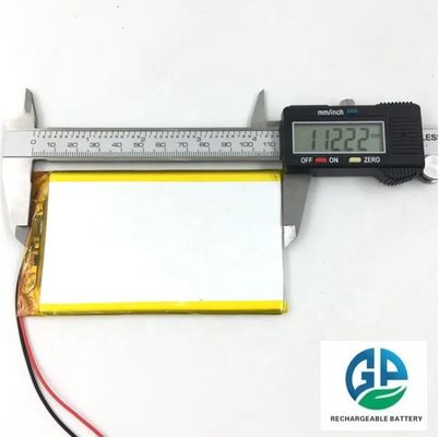 Hoge Capaciteit 5000mAh 3.7V Lithium Polymeer Batterij met 500 Laadcycli voor Powerbanks