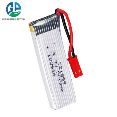 Lipo-batterij 721855 Oplaadbare 3,7V 500mah Lithium Polymer KC goedgekeurde batterij