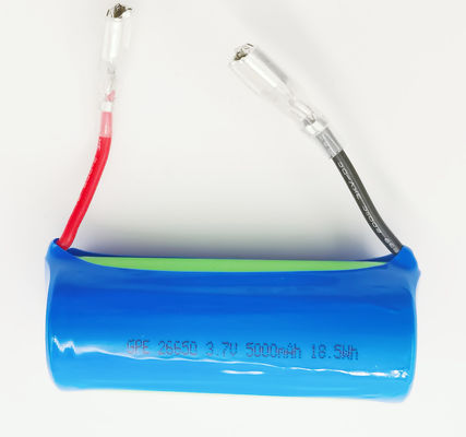 Oplaadbare lithium-ion batterij 26650 5000mAh batterijcel 3.7v cilindrische batterij