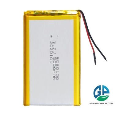 Hoge capaciteit 5000mah 3.7 V Lithium Ion Polymer Battery Lithium Polymer Battery Packs 3.7V 5000mah 6060100 Lithium Ion Polymer Battery 5000mAh