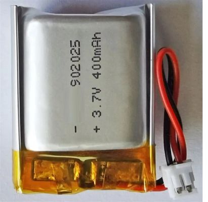 KC gecertificeerd 400mAh Lithium Polymer Battery Pack 902025 Grootte voor Smartphones en schoonheidsapparaten