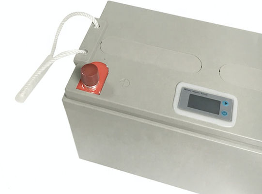 12V 80Ah LiFePO4-batterij met een levensduur van 2000 cycli en IP65-classificatie voor zonne-energie en golfkarren