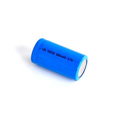 18350 Oplaadbare lithiumbatterij 3.7V 900mAh met 500 cycli voor zaklampen en draagbare apparaten