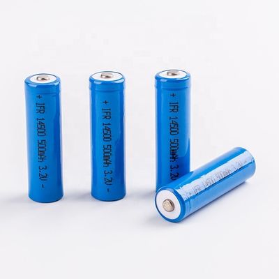 Fosfaat 3,2 V 600mah 14500 van het RoHSlifepo4 Lithium de Navulbare Batterij van Aa
