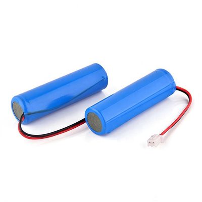 2600mAh 3.7V 18650 Lithium Batterijpakket met JST Connector voor Draagbare Apparaten
