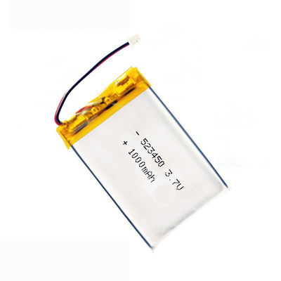523450 Lipo 3.7V 1000mAh KC Batterij met 500 keer cyclusduur voor zonnelicht