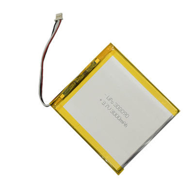 UN38.3 gecertificeerd Lithium Polymer Battery Pack 3000mAh 3.7V oplaadbare LiPo-batterij