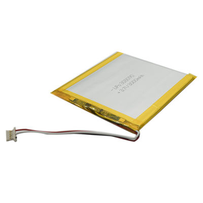 3.7V 3000mAh Lithium-Polymeer Batterij met 500 Cycli en Draadconnector PCM NTC