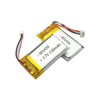 401430 3,7V 130mAh lithium-polymeerbatterijpak met 500 keer levensduur