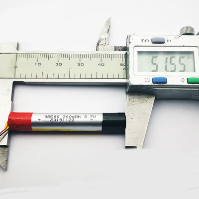 08500 280mAh 10C 3.7V Lithium-polymeer oplaadbare batterij voor elektronische sigaret