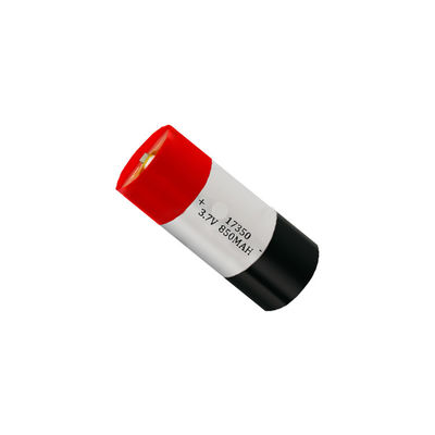 Oplaadbare Lipo-batterij 3,7 V 850 mAh lithiumpolymeer 17350 batterij voor e-sigaret