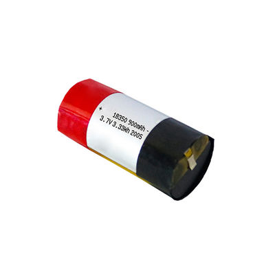 18350 Lithiumpolymerbatterij 3.7V 900mAh 10C voor e-sigaret
