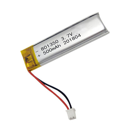 801350 Oplaadbare 3.7V 500mAh Lithium Polymeer Lipo Batterij voor Medisch Apparaat