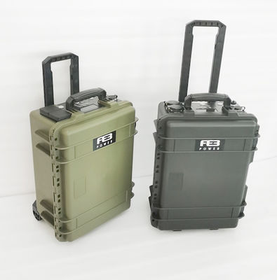 Draagbare elektriciteitscentrale van 3000 W met LiFePO4-batterij en zuivere sinusgolfinverter voor zonne-generator