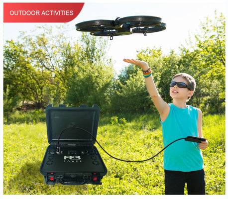 1000W LiFePO4 zonne-energiegenerator met zuivere sinusgolfinverter - draagbare elektriciteitscentrale voor binnen- en buitengebruik