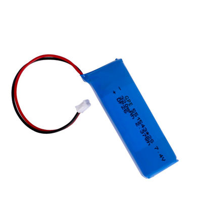 7.4V 320mAh 500 Cycle Life Lithium Polymer Battery Pack Oplaadbare LiPo-batterijen voor speelgoed en huishoudelijke apparaten