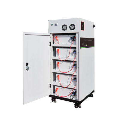 20KWH Off-Grid Zonnepaneel Systeem met LiFePO4 Batterij en 51.2V Hybride Stroomvoorziening Station