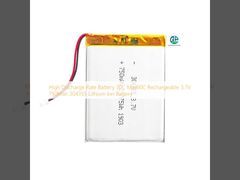 Hoogontladingspercentage Batterij 30C Max60C Oplaadbare 3.7V 750Mah 304355 Lithium Ion Batterij